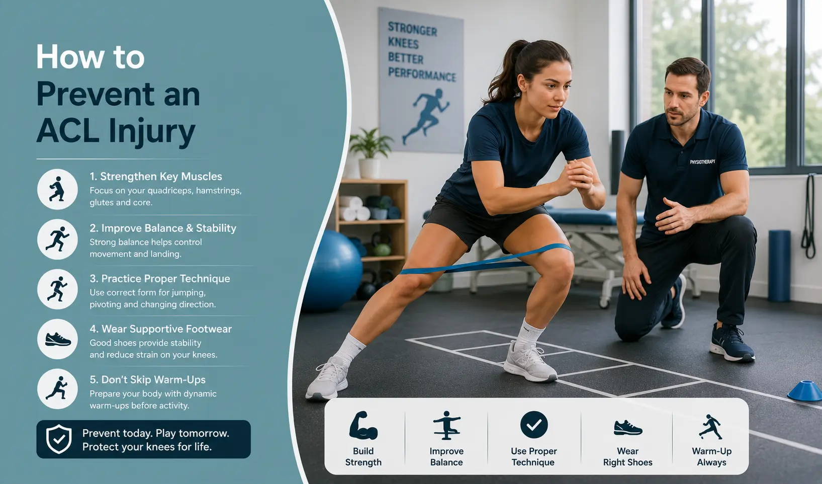 Befit Physiotherapy | How to Prevent an ACL Injury: A Physio's Guide