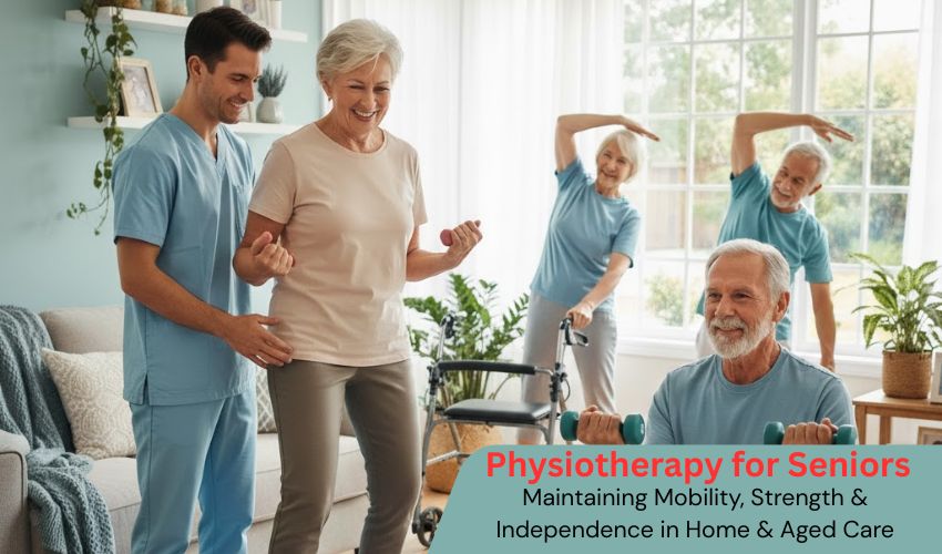 Physiotherapy for seniors: Maintaining Mobility, Strength & Independence in Home & Aged Care