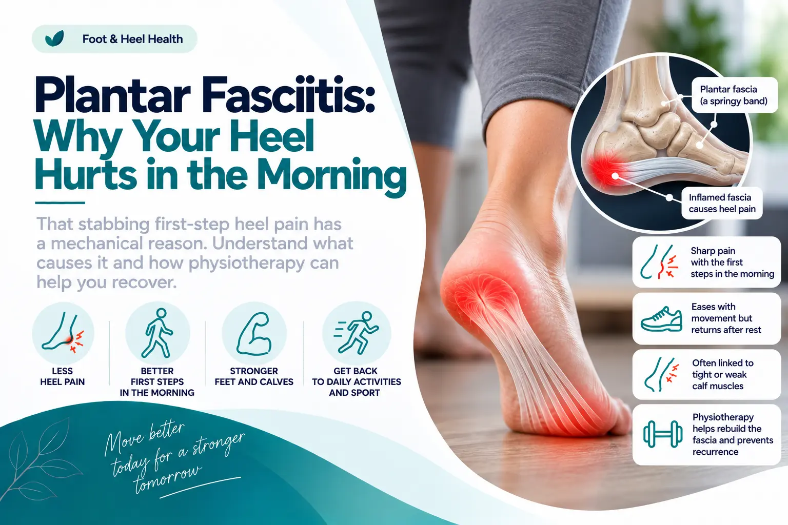 Befit Physiotherapy | Plantar Fasciitis: Why Your Heel Hurts in the Morning