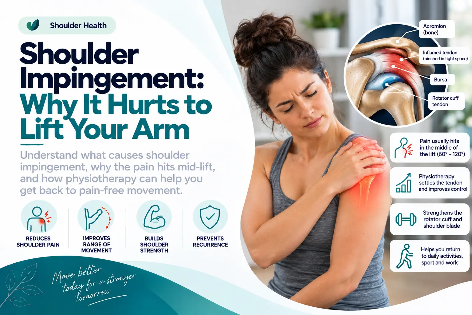 Befit Physiotherapy | Shoulder Impingement: Why It Hurts to Lift Your Arm