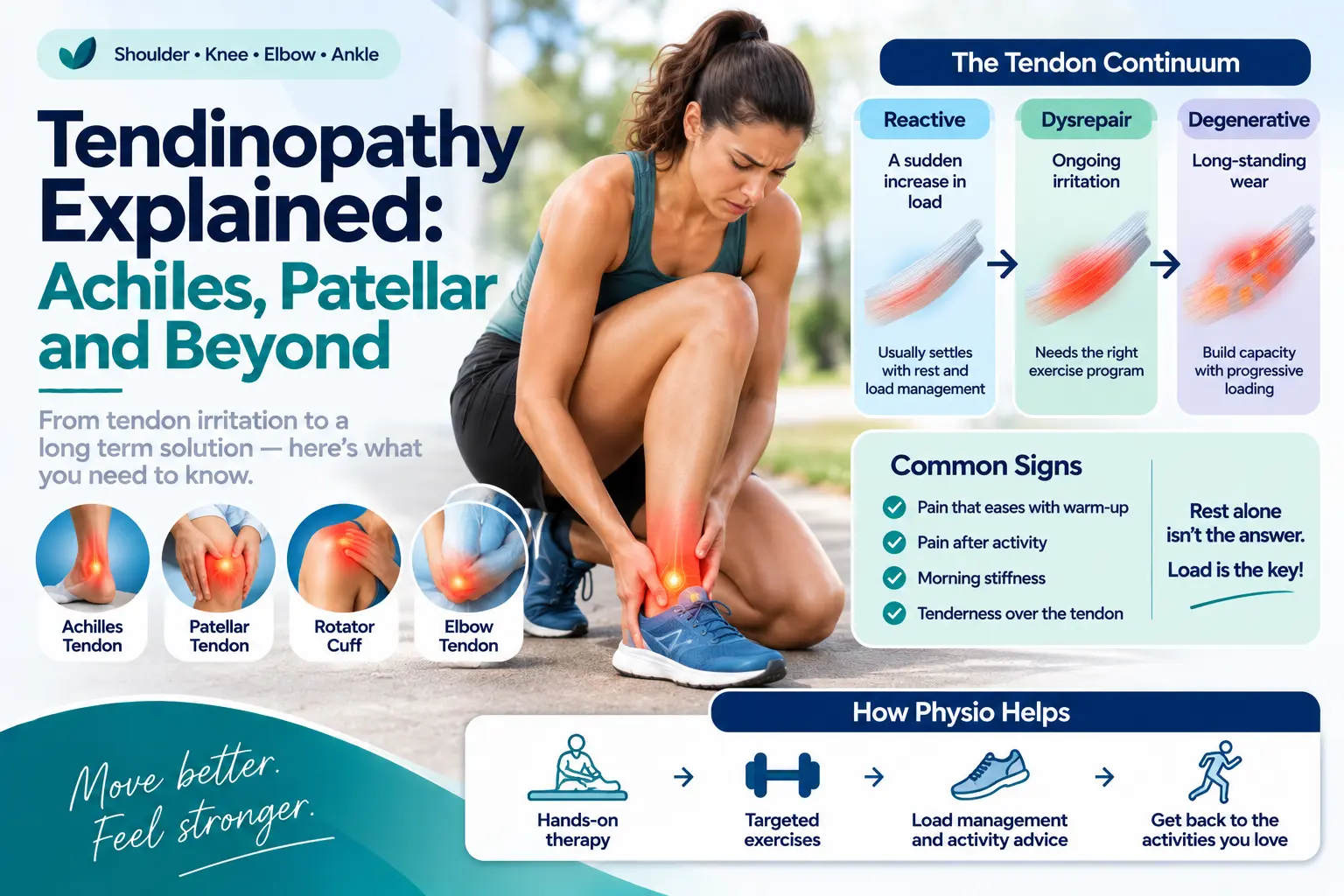Befit Physiotherapy | Tendinopathy Explained: Achilles, Patellar and Beyond